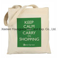 Promotional Eco-Friendly Cotton Canvas Reusable Tote Grocery Bag